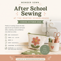 The Rooted School House After School Sewing Program